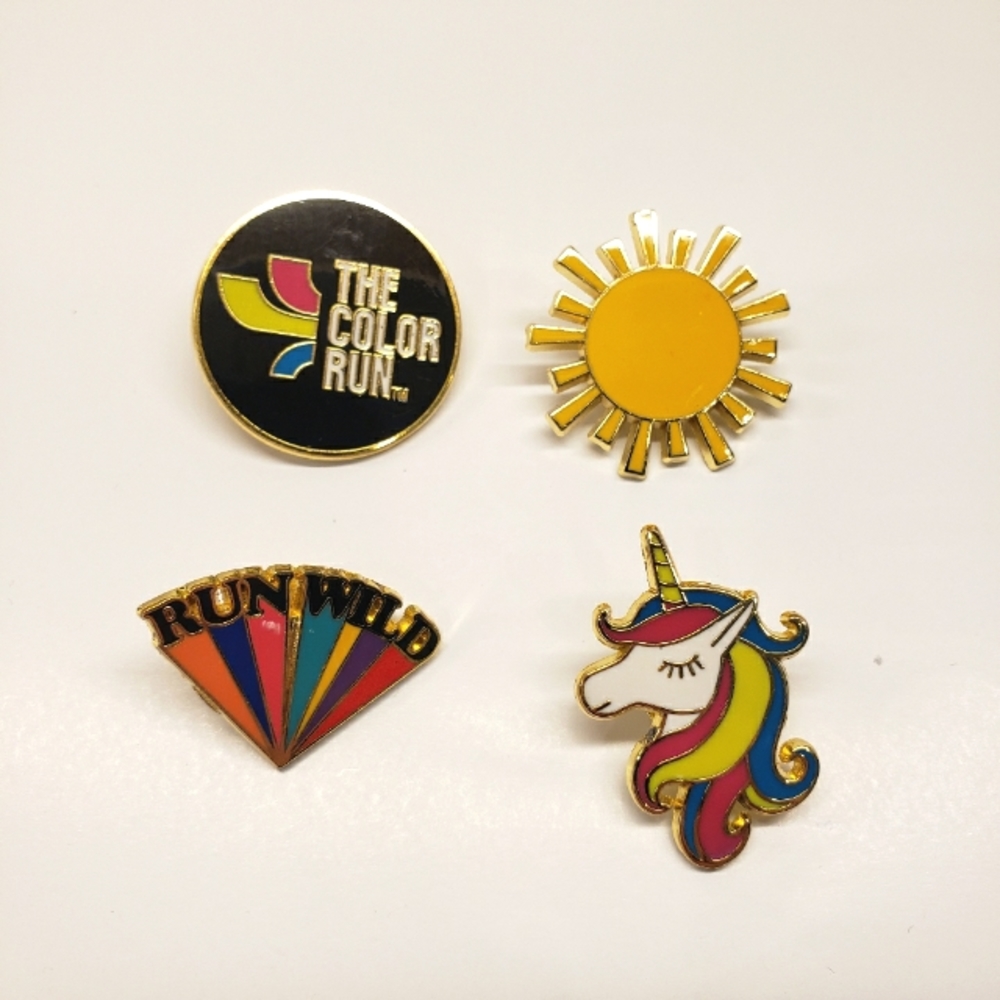 Enamel Pins The Color Run